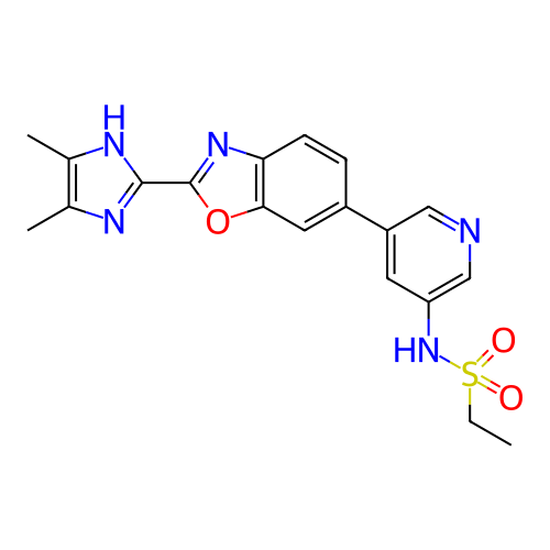 Chemical structure of BindingDB Monomer ID 281537