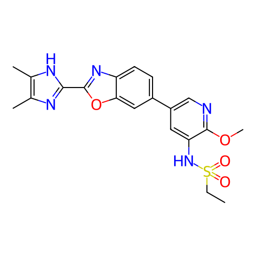 Chemical structure of BindingDB Monomer ID 281539