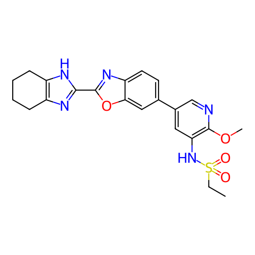Chemical structure of BindingDB Monomer ID 281540
