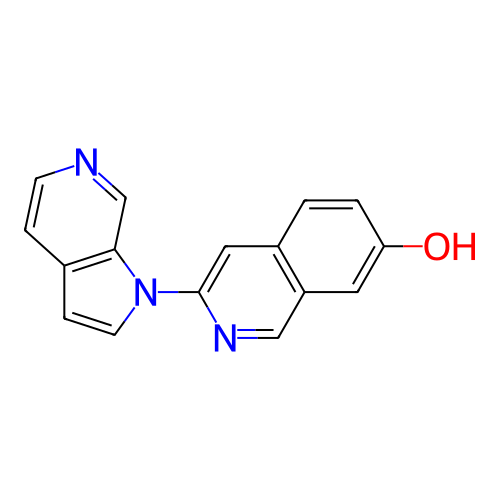 Chemical structure of BindingDB Monomer ID 281564