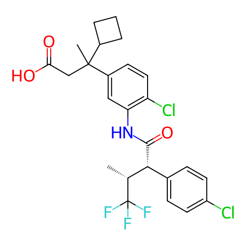 Chemical structure of BindingDB Monomer ID 281732