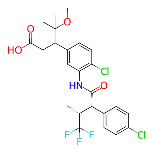 Chemical structure of BindingDB Monomer ID 281739