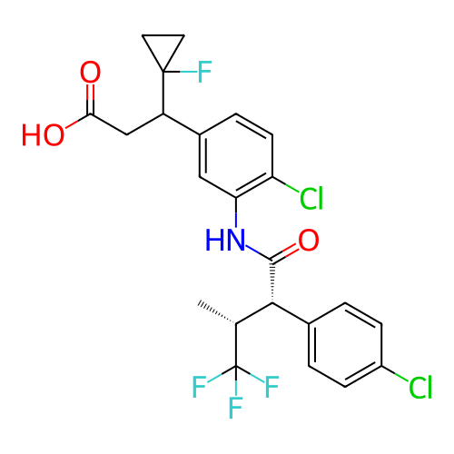 Chemical structure of BindingDB Monomer ID 281740