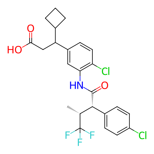 Chemical structure of BindingDB Monomer ID 281742