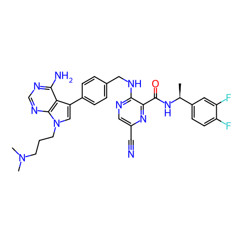Chemical structure of BindingDB Monomer ID 282436