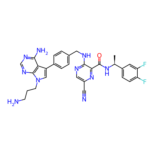 Chemical structure of BindingDB Monomer ID 282438
