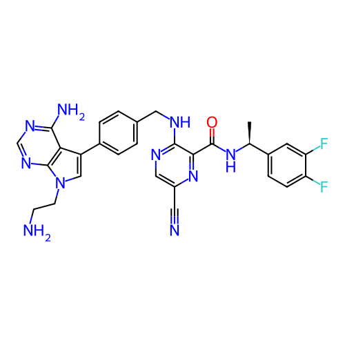 Chemical structure of BindingDB Monomer ID 282439