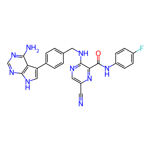 Chemical structure of BindingDB Monomer ID 282440