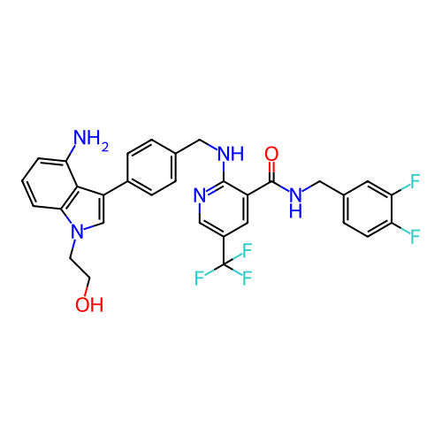 Chemical structure of BindingDB Monomer ID 282453