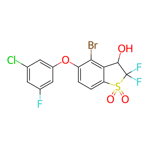 Chemical structure of BindingDB Monomer ID 282581