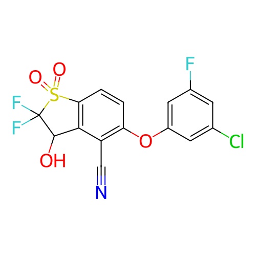 Chemical structure of BindingDB Monomer ID 282583