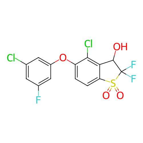Chemical structure of BindingDB Monomer ID 282584
