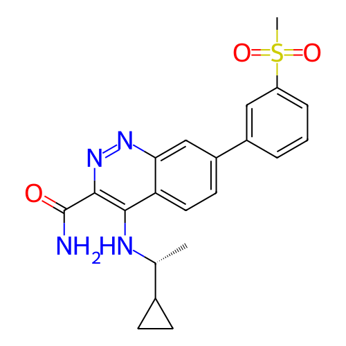 Chemical structure of BindingDB Monomer ID 282616