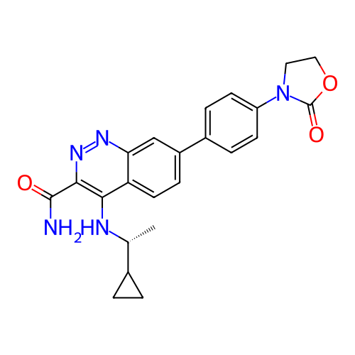 Chemical structure of BindingDB Monomer ID 282670