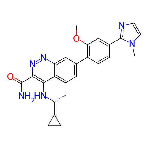 Chemical structure of BindingDB Monomer ID 282674