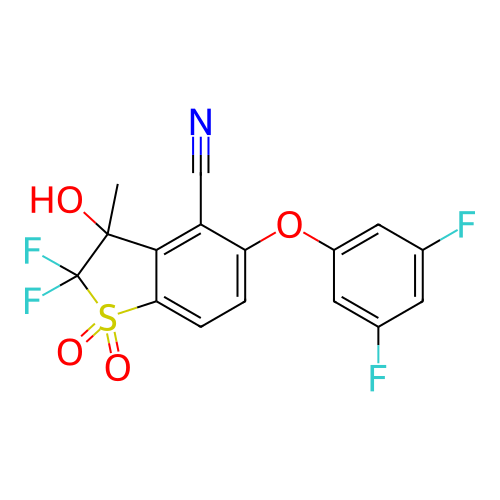 Chemical structure of BindingDB Monomer ID 282756