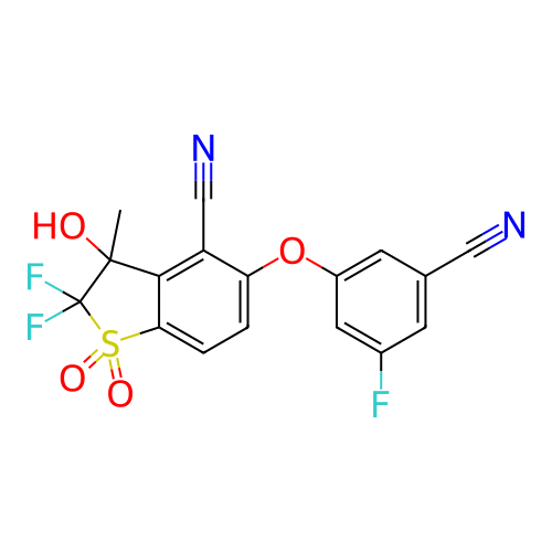 Chemical structure of BindingDB Monomer ID 282761