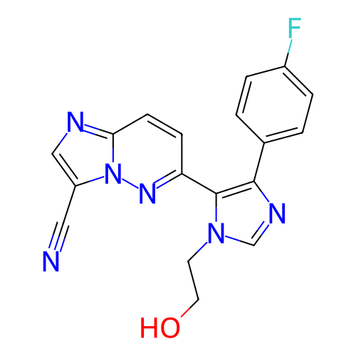 Chemical structure of BindingDB Monomer ID 282805