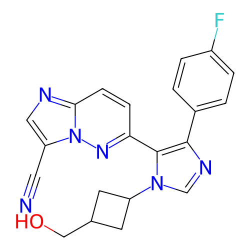 Chemical structure of BindingDB Monomer ID 282820