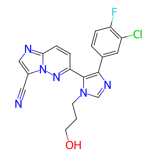Chemical structure of BindingDB Monomer ID 282831