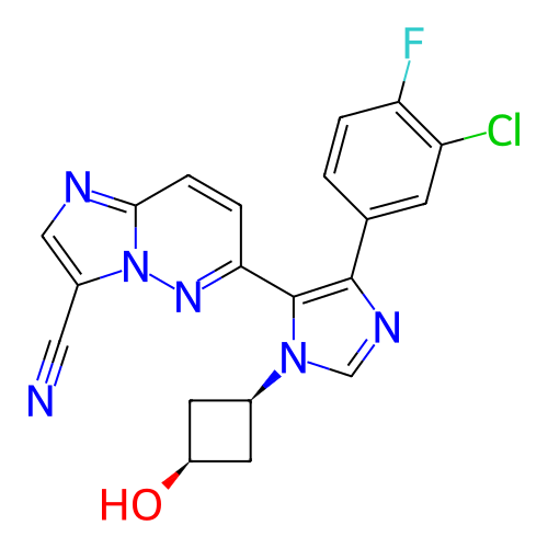 Chemical structure of BindingDB Monomer ID 282832