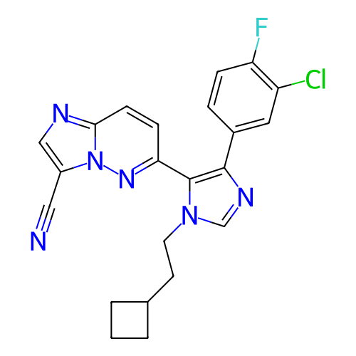 Chemical structure of BindingDB Monomer ID 282833