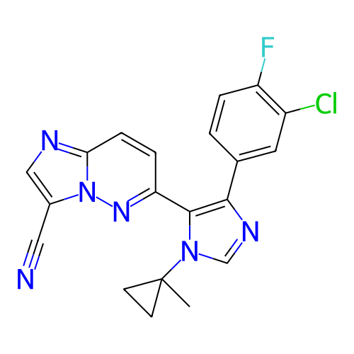 Chemical structure of BindingDB Monomer ID 282834