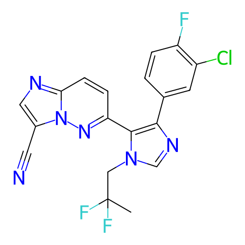 Chemical structure of BindingDB Monomer ID 282850