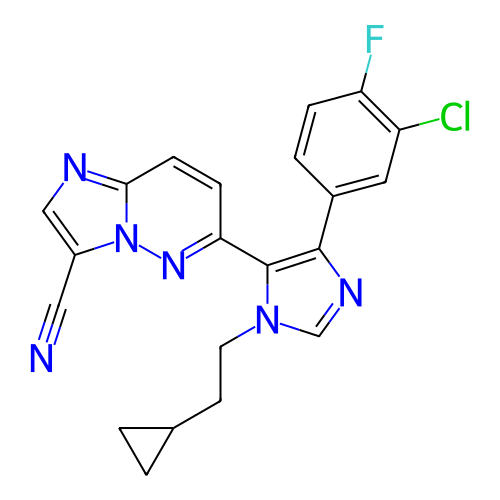 Chemical structure of BindingDB Monomer ID 282856