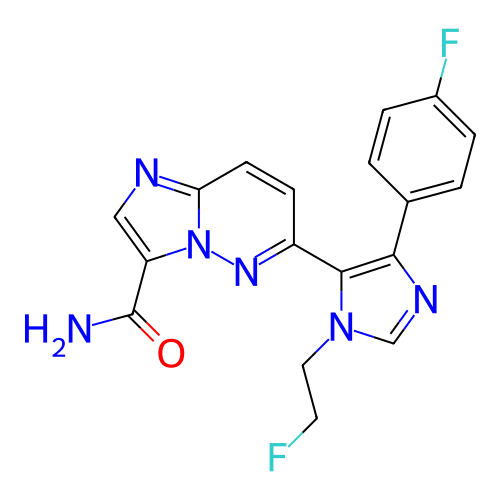 Chemical structure of BindingDB Monomer ID 282906
