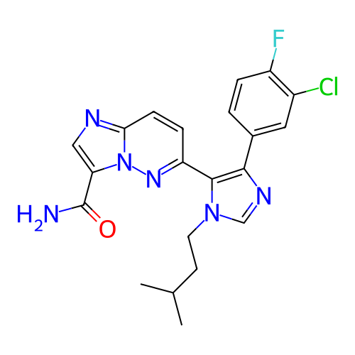Chemical structure of BindingDB Monomer ID 282943