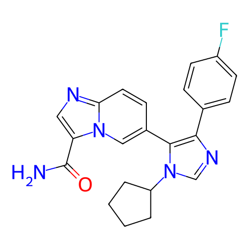 Chemical structure of BindingDB Monomer ID 282955