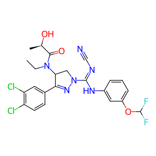 Chemical structure of BindingDB Monomer ID 283143