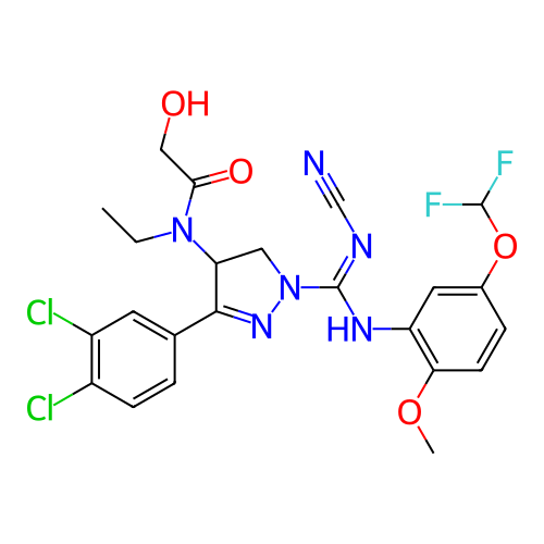 Chemical structure of BindingDB Monomer ID 283169