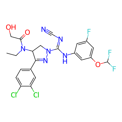 Chemical structure of BindingDB Monomer ID 283184