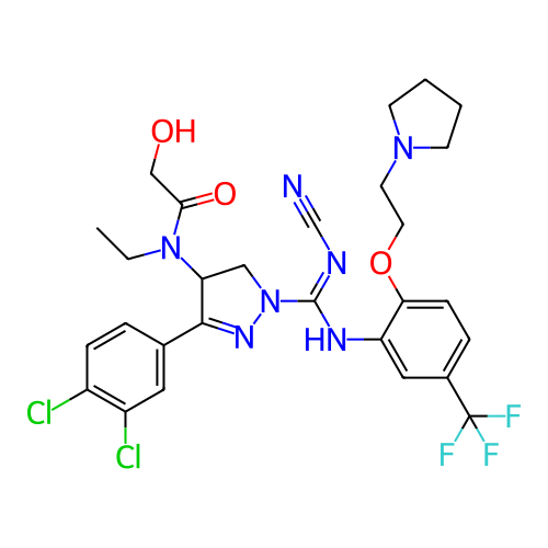 Chemical structure of BindingDB Monomer ID 283195