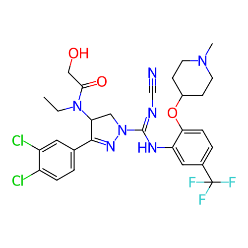 Chemical structure of BindingDB Monomer ID 283196