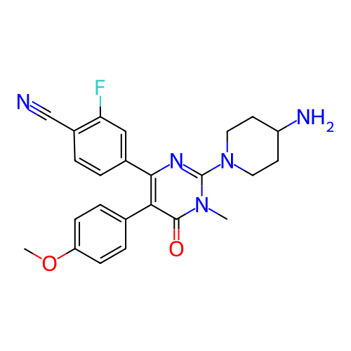 Chemical structure of BindingDB Monomer ID 283215