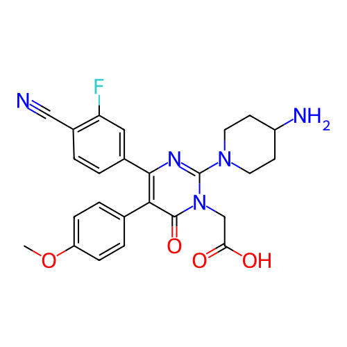 Chemical structure of BindingDB Monomer ID 283225