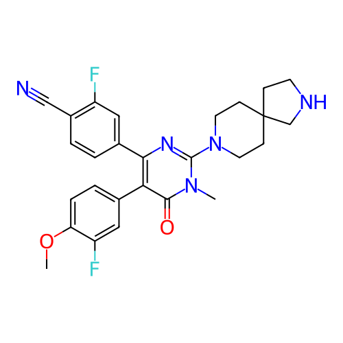 Chemical structure of BindingDB Monomer ID 283234