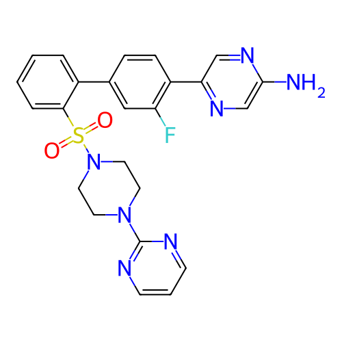 Chemical structure of BindingDB Monomer ID 283304