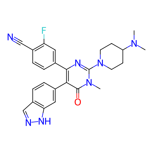 Chemical structure of BindingDB Monomer ID 283305