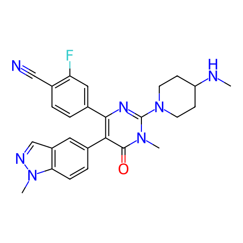 Chemical structure of BindingDB Monomer ID 283309