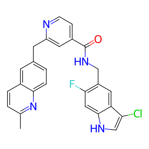 Chemical structure of BindingDB Monomer ID 283458