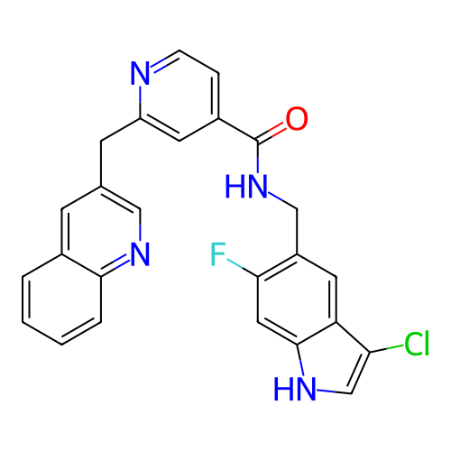 Chemical structure of BindingDB Monomer ID 283473