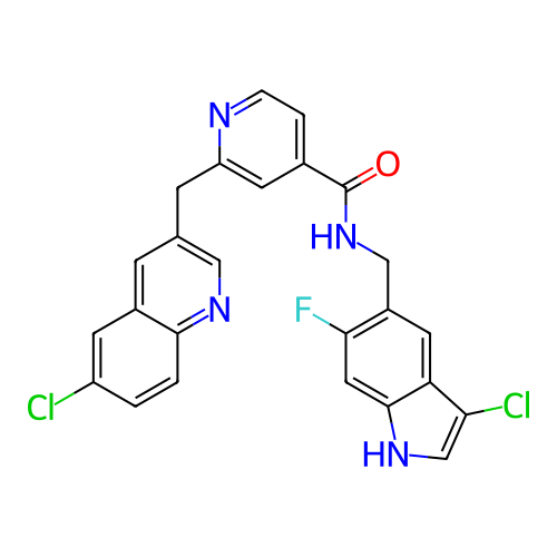 Chemical structure of BindingDB Monomer ID 283474