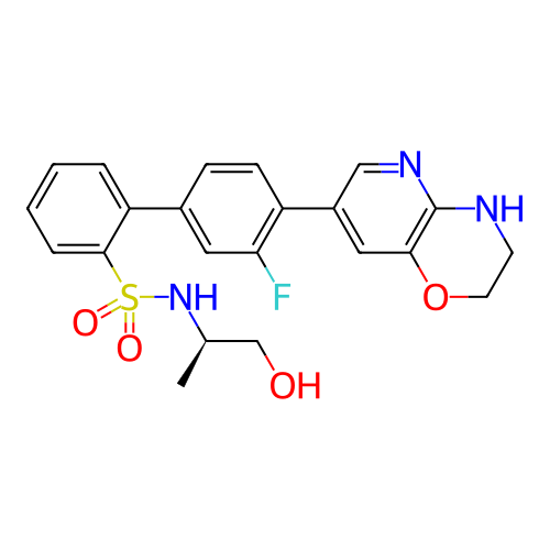 Chemical structure of BindingDB Monomer ID 283516