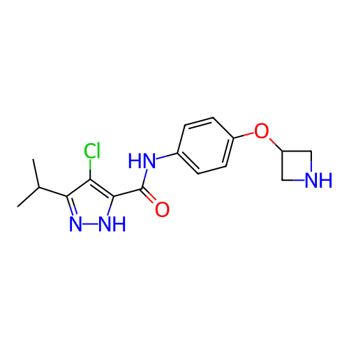Chemical structure of BindingDB Monomer ID 283708