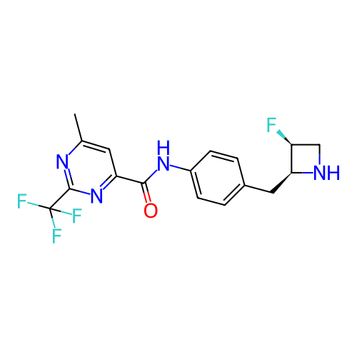 Chemical structure of BindingDB Monomer ID 283801