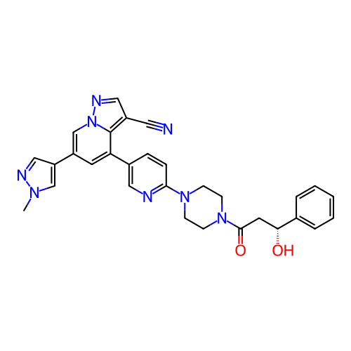 Chemical structure of BindingDB Monomer ID 283980